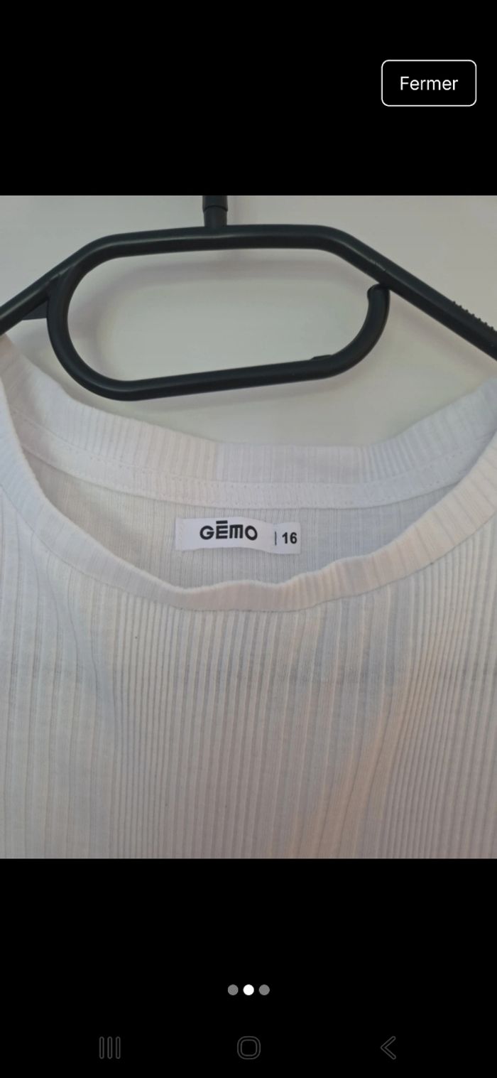 Tee-shirt blanc - photo numéro 2