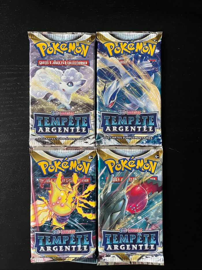 Art set booster tempête argentée Pokémon