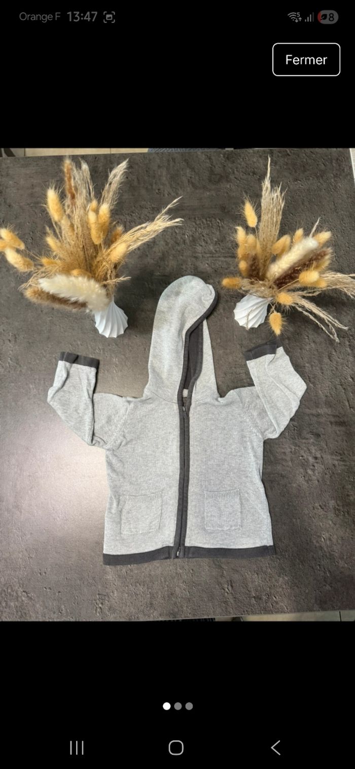 Gilet bébé garçon