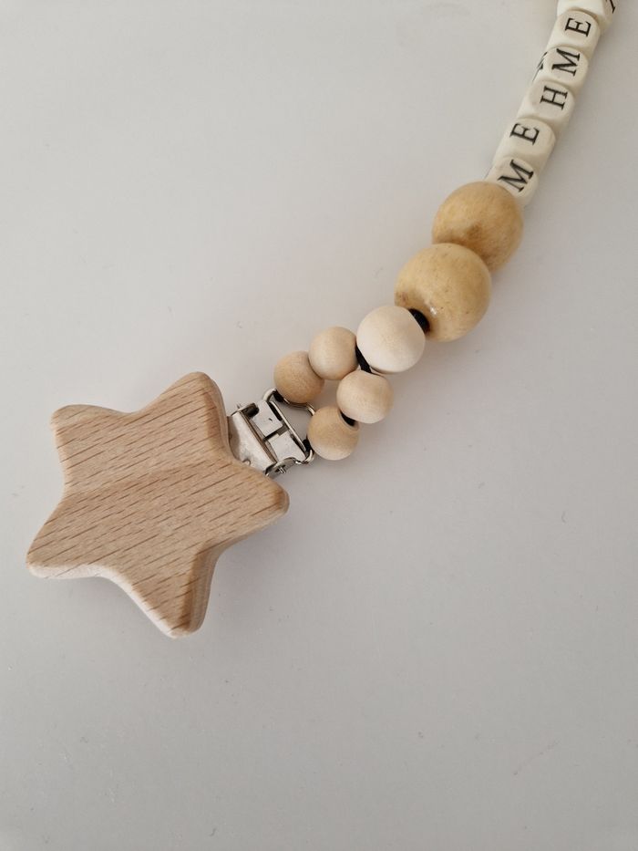 Attache tétine à personnaliser - photo numéro 2