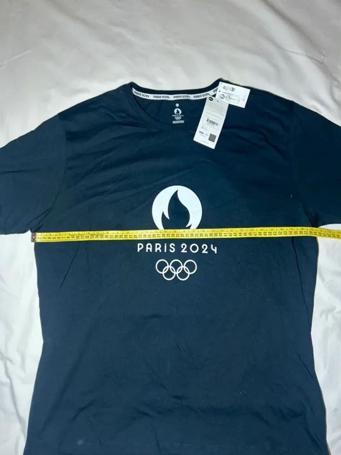 T-shirt noir jeux olympiques Paris 2024 - photo numéro 9