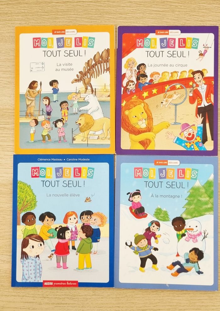 Coffret de 4 livres "Moi je lis tout seul !" - photo numéro 5