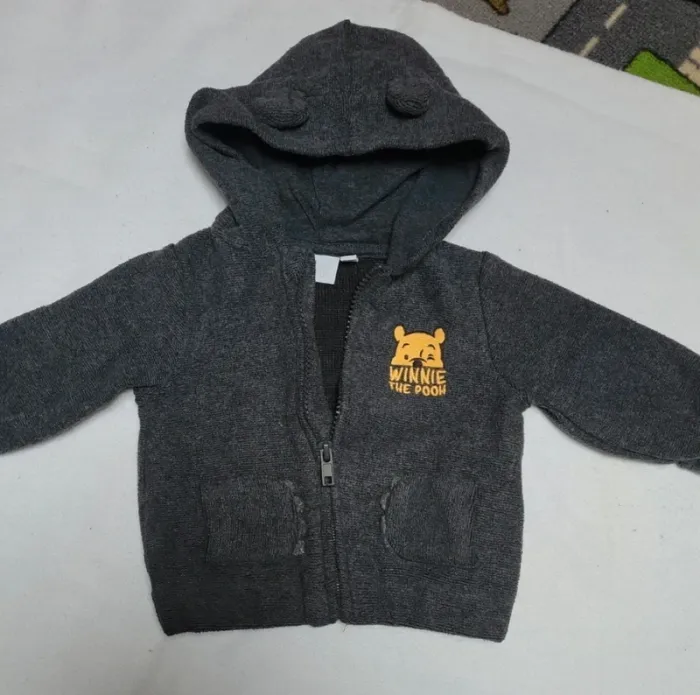 Veste gilet bébé garçon winnie l'ourson