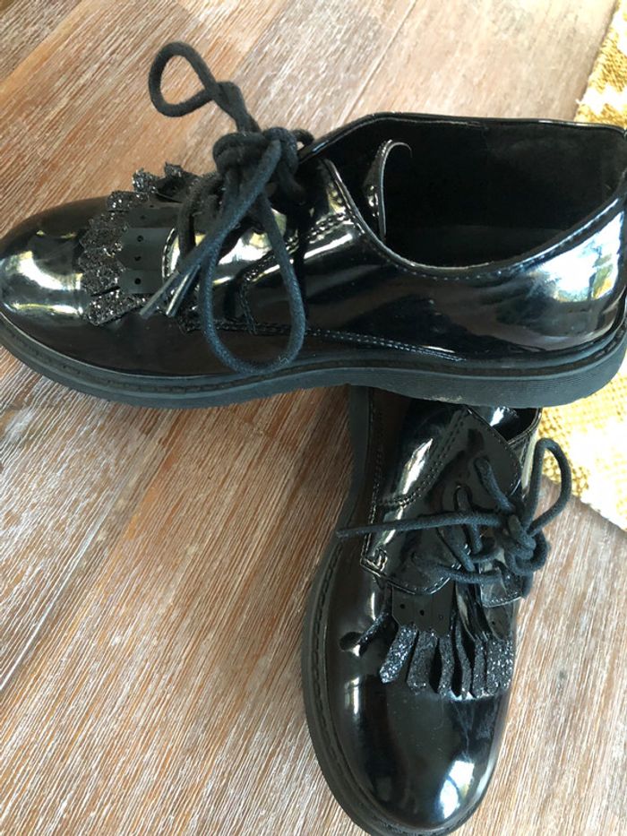 Chaussure vernie noire Gemo - photo numéro 2