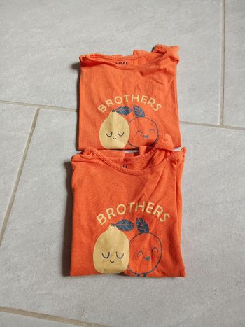 Lot de 2 tee-shirts