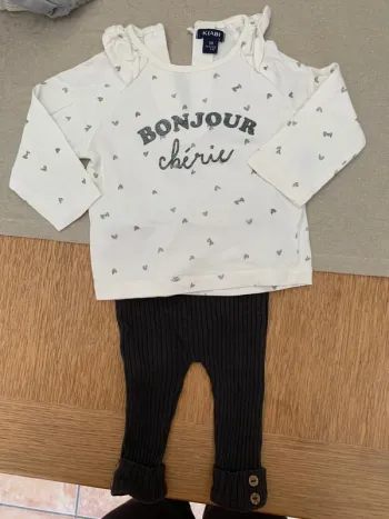 Ensemble 3 mois fille