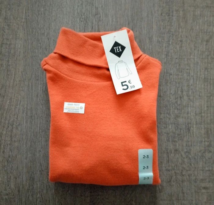 Sous pull 2-3 ans garçon - photo numéro 2