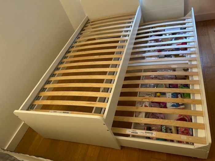 2 Lits Enfant Tiroir (Très Bon état) + 1 Matelas (Neuf) - photo numéro 2