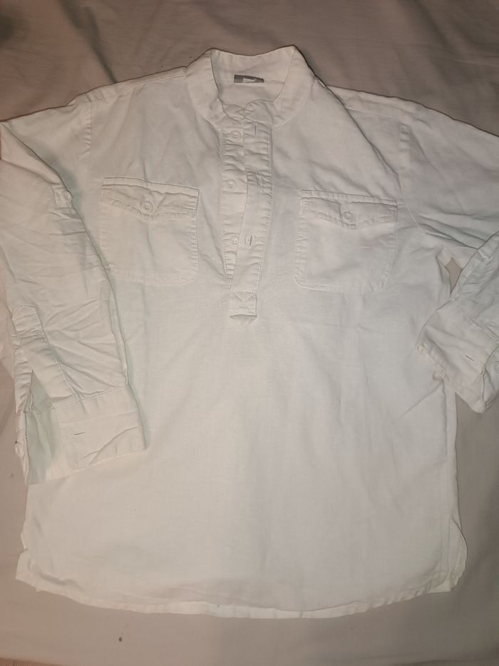 Chemise blanche lin