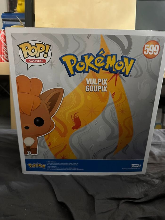 Funko Pop Jumbo Pokémon - Goupix 599 - photo numéro 4