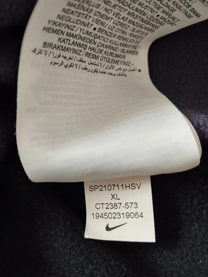 Haut de survêtement DRI - FIT avec capuche de la marque Nike taille S homme - photo numéro 8