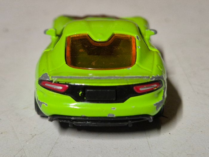 Voiture miniature majorette dodge viper vert 238B 1/60 - photo numéro 4