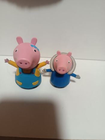 2 figurines Peppa pig