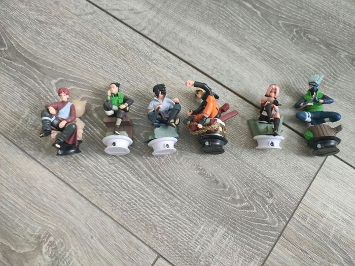 Lot de 6 figurines Naruto