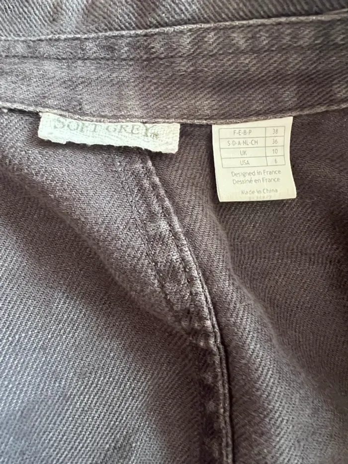 Veste taille 38 en lin - photo numéro 6