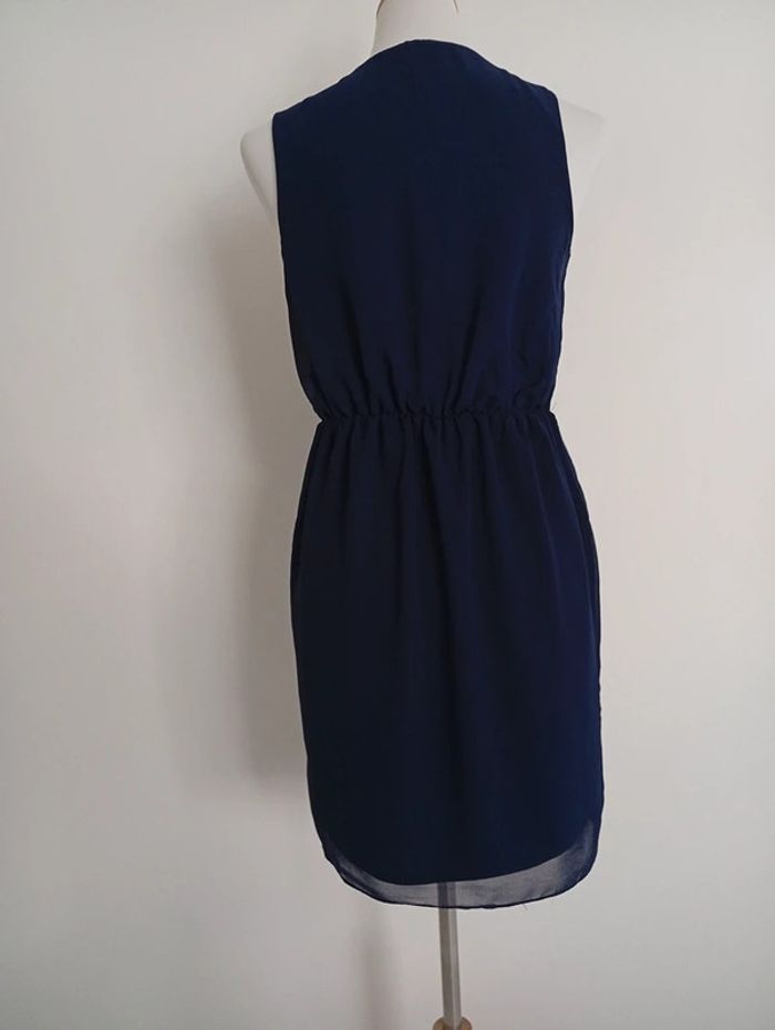 New Look - robe fluide bleue taille 40 - photo numéro 2