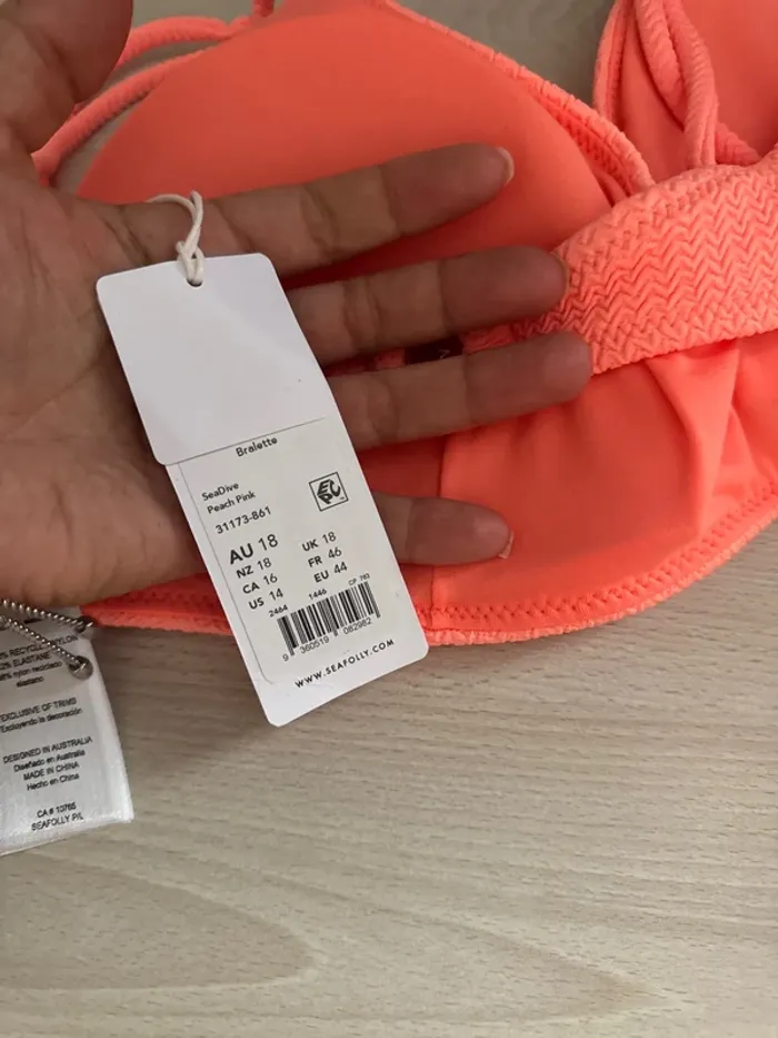 Haut de bikini taille 46 seafolly - photo numéro 7