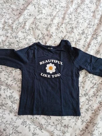 Tee shirt manches longues 18 mois