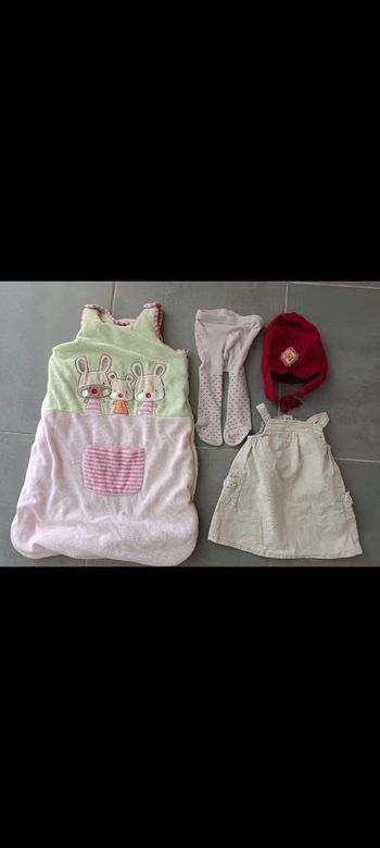 Lot hiver fille en 6 mois