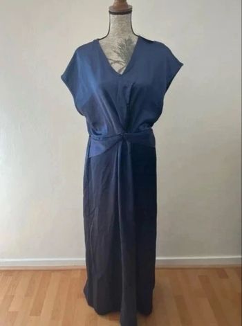 Robe longue satinée taille S