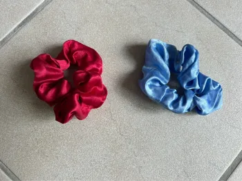 Lot de 2 chouchous en satin