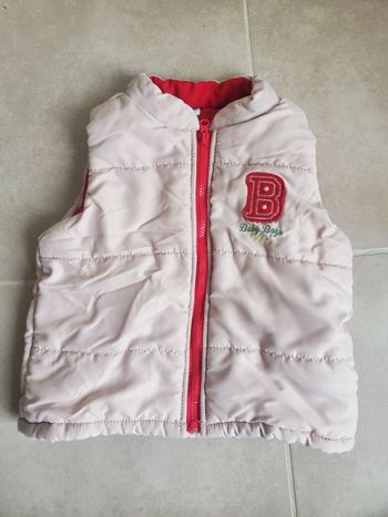 Doudoune sans manche 23 mois garçon