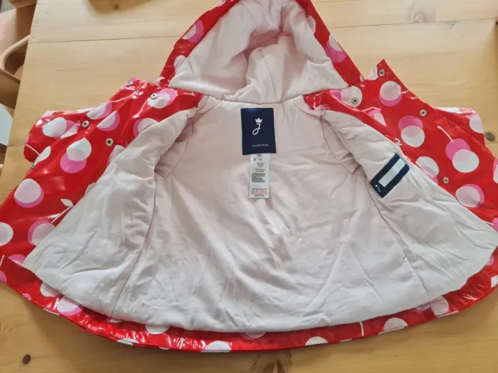 Blouson imperméable 18 mois fille - photo numéro 4