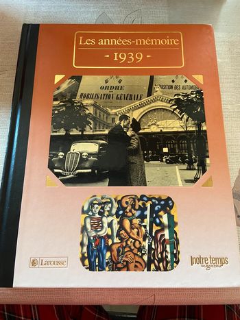 Les années mémoire 1939 - Larousse