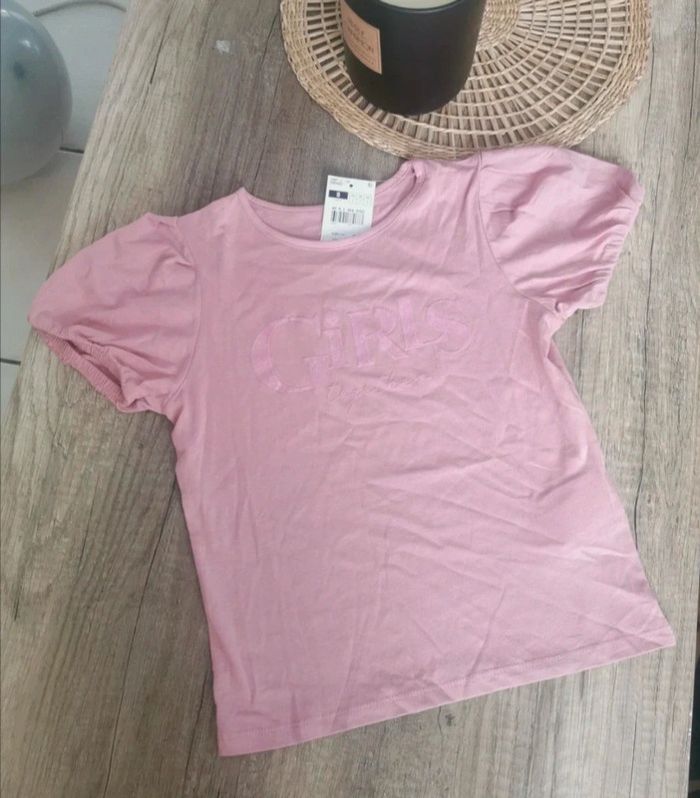 Tee shirt neuf rose