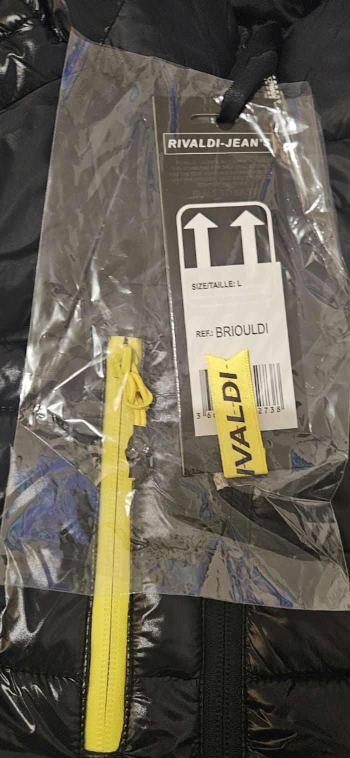 Doudoune homme noir rivaldi - photo numéro 7