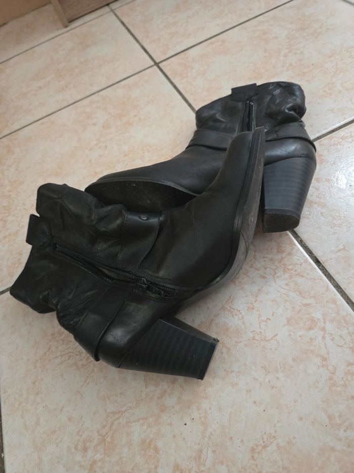 Bottes Santiag 37 femme bottines - photo numéro 4