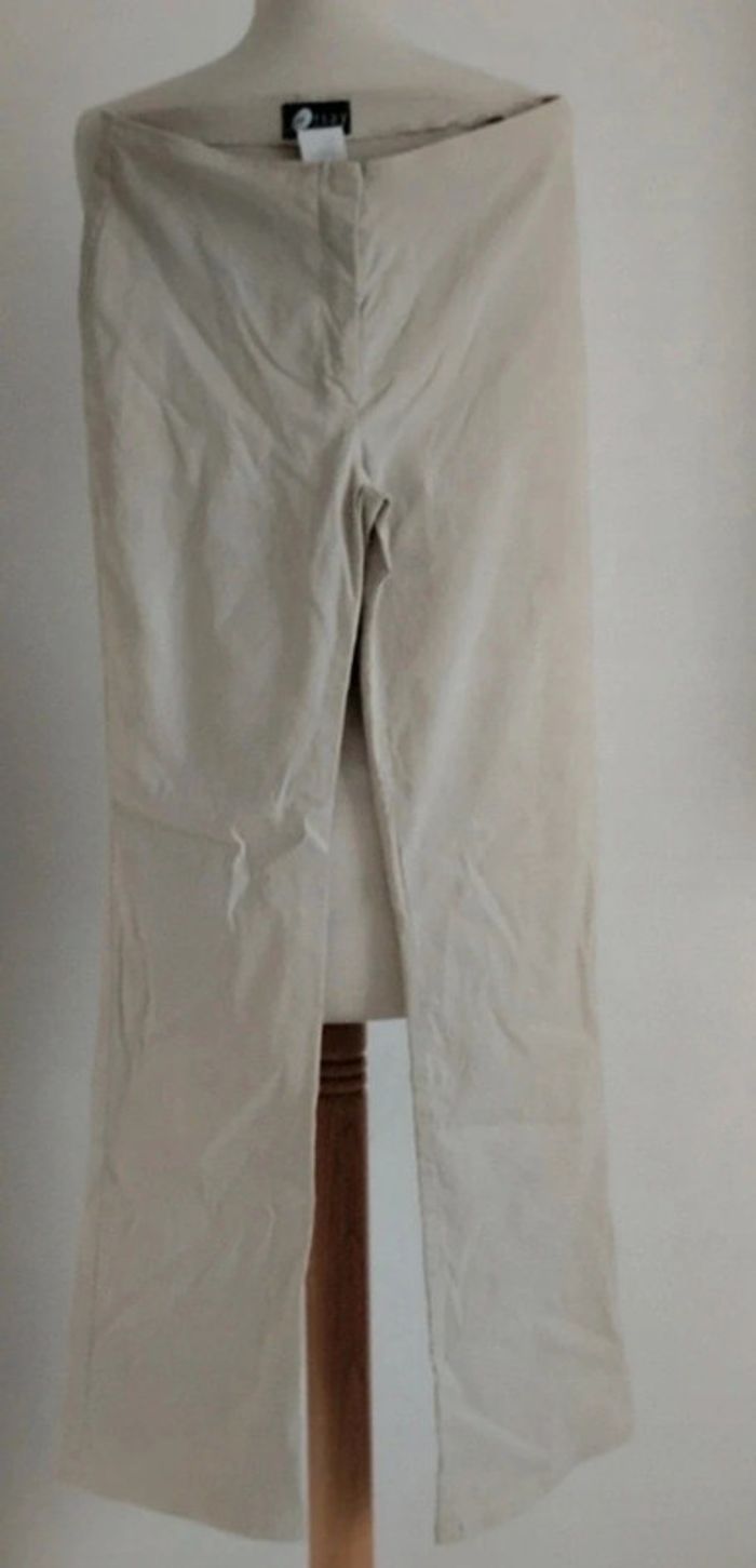 Pantalon crème Orsay taille 40 - photo numéro 2