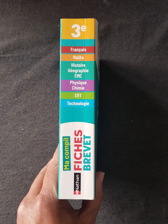 Livre Fiches Brevet Nathan Neuf - photo numéro 2