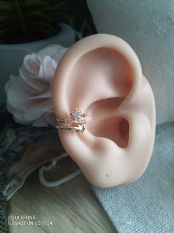 Clip oreille double étoiles