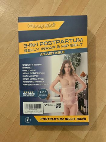 Ceinture post-partum 3 en 1