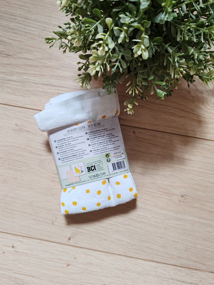 Lot de 3 langes 30x30 Neuf 🌸 - photo numéro 2