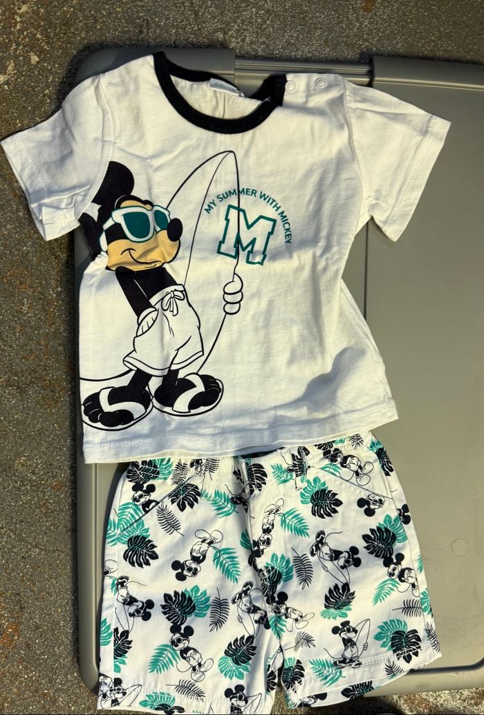 Lot de 4 short t-shirt Mickey - photo numéro 3