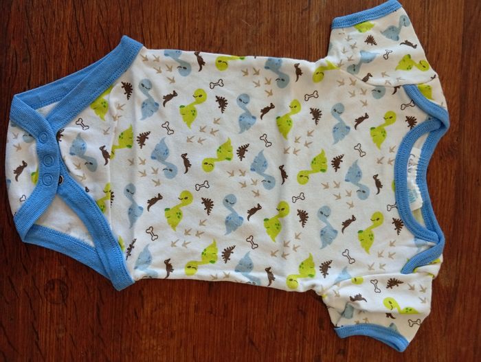 Lot de 8 bodies manches courtes taille 6 mois - photo numéro 5