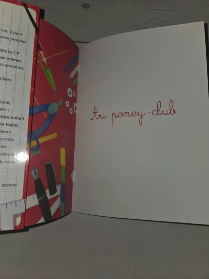 Livre je suis en ce1 au poney club - photo numéro 3