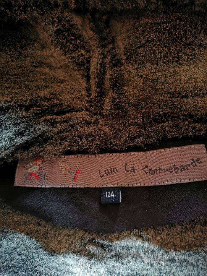 Manteau en fausse fourrure Lulu la Contrebande T 12 ans - photo numéro 7
