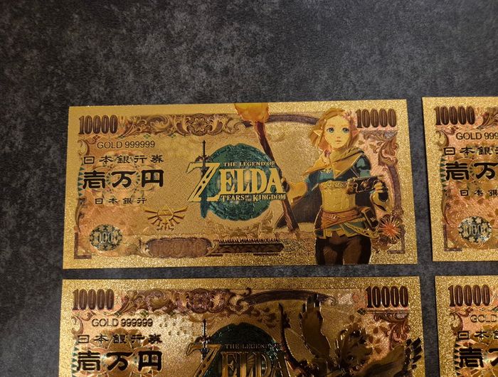 Billets OR à collectionner Link the Legend of Zelda - photo numéro 2