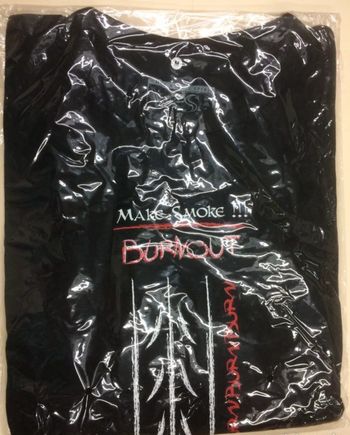 T-shirt motard burnout