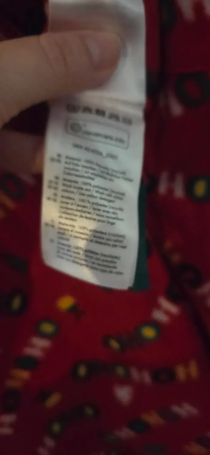 Pyjama Combinaison Esmara pilou pilou de Noël - photo numéro 9