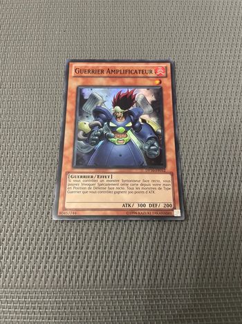 Carte Yu-Gi-Oh! Guerrier Amplificateur DP10-FR012