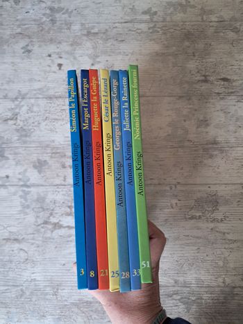 Lot de 7 albums d'Antoon krings collection drôles de petites bêtes