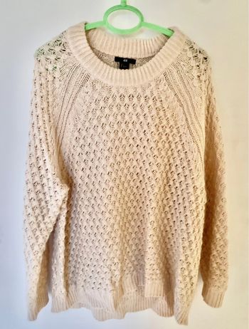 Pull écru H&M taille S (66)