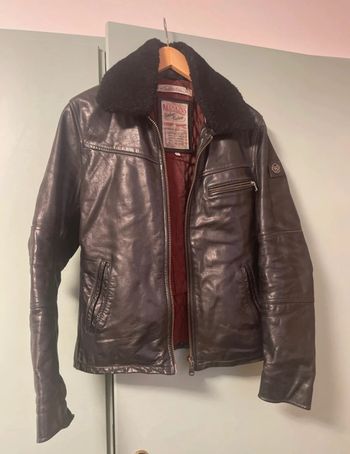 Veste en cuir Redskin