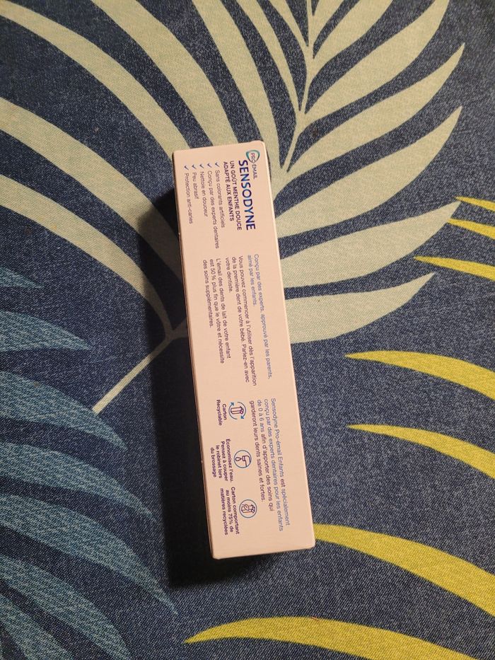 Dentifrice pro email sensodyne enfants menthe - photo numéro 2
