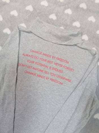 T-shirt sous-pull 🩶 col roulé Kiabi manches longues garçon 12 ans