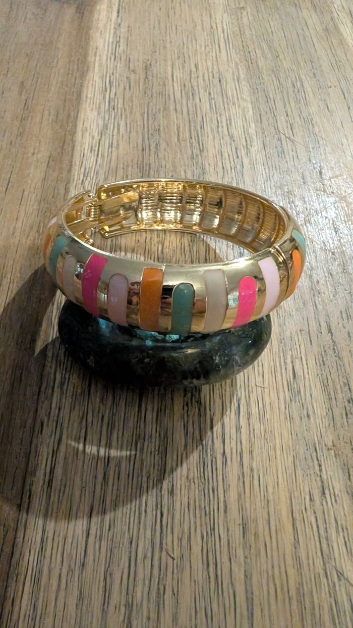 Bracelet métal doré